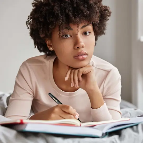 Gel Pens 12 Pack Premium Rollerball Gel Pens Black Ink Medium Point (0.7mm) Click Retractable Ballpoint Gel Pens Bulk Quick Dry Ink Super Soft Grip Smooth Writing for Journaling No Bleed {3}