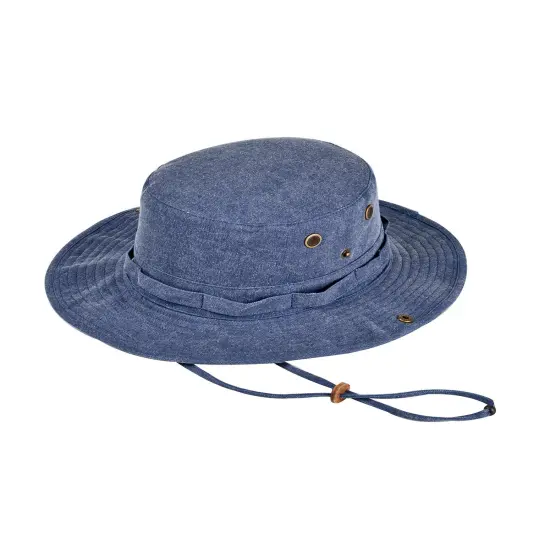 Authentic Pigment&reg; Dyed Boonie Classic Style Comfortable Fit NAUTCL R KHKI {6}