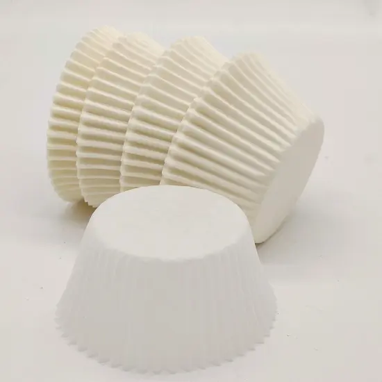 Premium White Standard Greaseproof Cupcake Liners Muffin Baking Cups for Wedding, 100-Count {4}