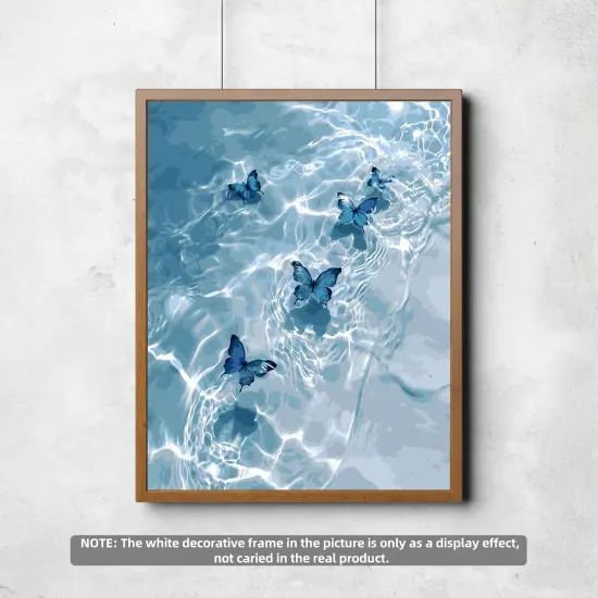 Paint by Numbers Kit for Adults Crafts,Beginners Paint by Number Butterfly, DIY Artwork on Canvas Acrylic Paint by Numbers Kits {2}