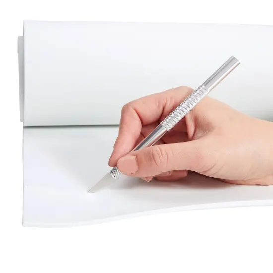 Bright Creations 2-Pack EVA Foam Rolls, 3mm Thick High-Density Formable White Foam Sheets for Crafts, Cosplay Costumes, DIY Armor and Halloween Decorations, 14 x 39-Inch {6}