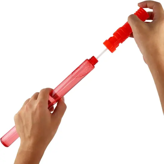 Bubble Wand, 14" Big Bubble Wand Set(14 Pack 7 Colour), Non-toxic Smelless Bubble Toy For Kids Child Birthday Party {3}