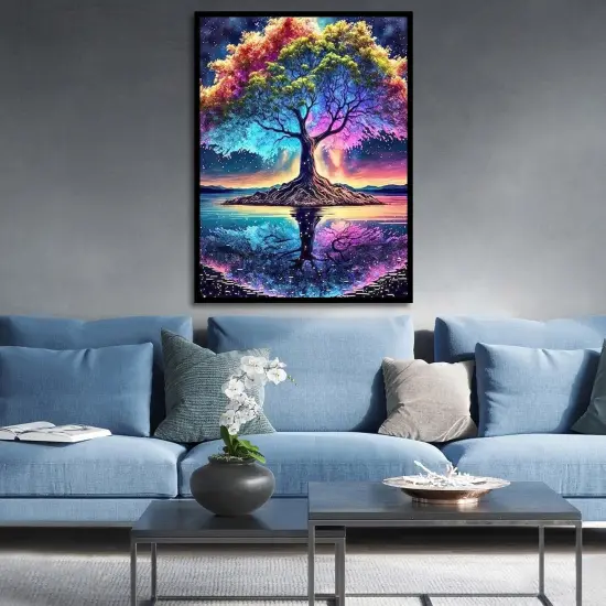 DIY 5D Diamond Painting Kits for Adults Diamond Art Tree of Life Diamond Painting Full Drill Crystal Rhinestone Embroidery Craft Kits for Home Wall Decor Gifts, Diamond Art Kits B10045 {5}