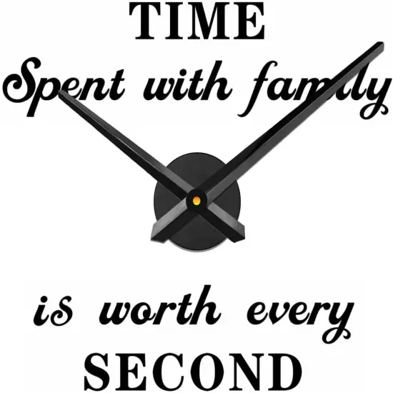 3D Clock Hands, DIY Wall Clock Hands Needles with Clock Quartz Mechanism for 3D Home Art Decor {1}