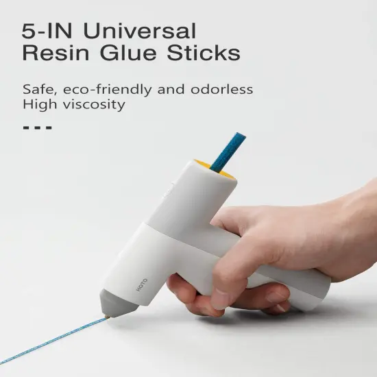 Hot Glue Sticks, 20 Pcs Glitter Hot Glue Sticks, Glue Gun Sticks, Colored Glue Sticks, 6 Colors for DIY Projects and Arts Crafts DIY Fabric, 5" x 0.28" {2}