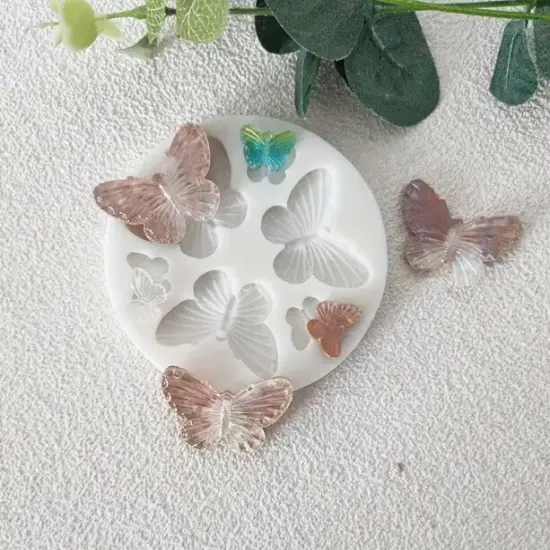 Amelia Butterflies Silicone mold {2}