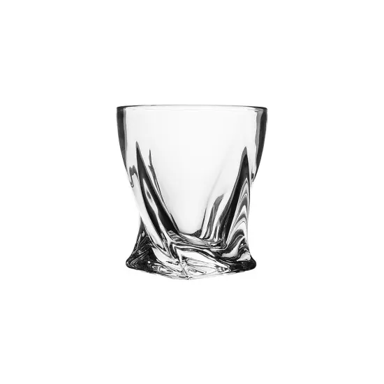 Abstract Designed Crystal Decanter with 6 Cups Set {5}