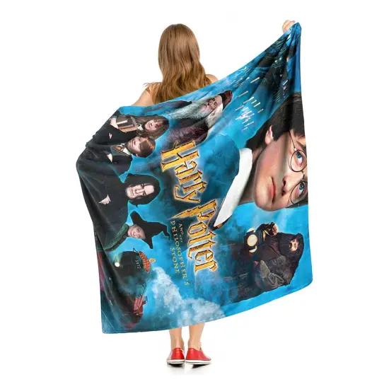 Warner Brothers Harry Potter Philosopher&rsquo;s Stone Silk Touch Throw Blanket Snape {10}