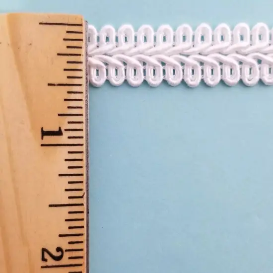 1/2" Chinese French Braid Gimp Trimming - 12 Continuous Yards - Many Colors! Red {5}