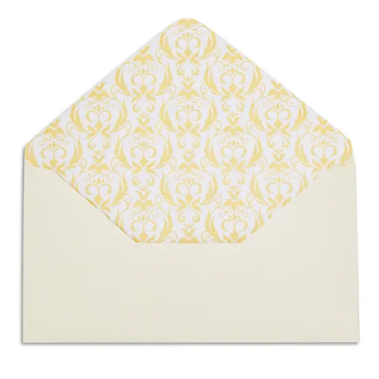 90 Pieces Stationery Paper Set for Love Letter, Party Invitations (60 Vintage-Style Sheets + 30 Envelopes) Gold {6}