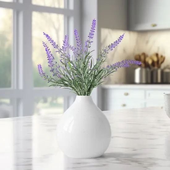 Northlight Artificial Lavender Floral Sprays - 14" - Purple - Set of 6 {1}