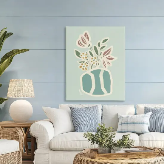 Stupell Industries Erin Flower Bouquet Canvas, design by Beki Marquardt {2}