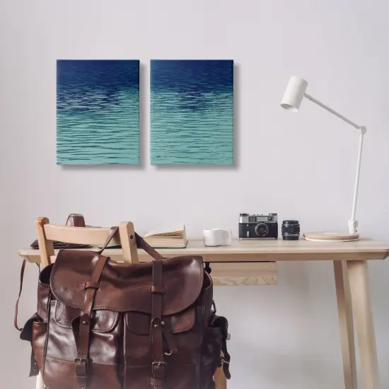 Stupell Industries Soothing Water Ripples 2pc Canvas Wall Art Set Design by Maggie Olsen {2}