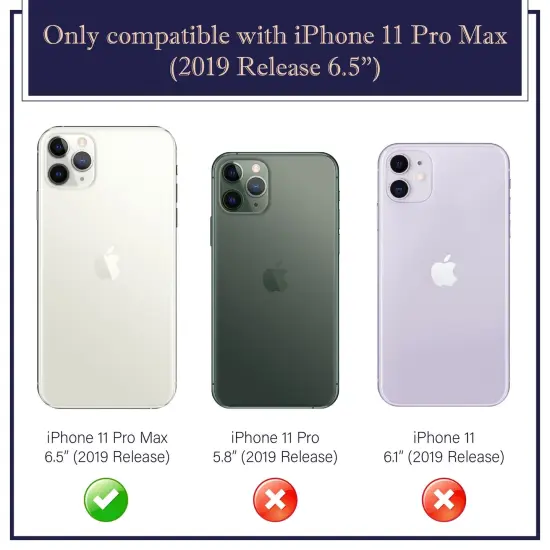 Glossy Marble Case For iPhone 11 Pro Max 6.5 inch (2019), Soft Flexible Slim TPU Rubber Smooth Cover Shockproof & Anti-Scratch, White Marble by Insten {6}