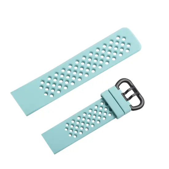 For Fitbit Charge 3 / 3 SE / 4 Bands, Replacement Strap for Women Men, Size Small, Light Blue {4}