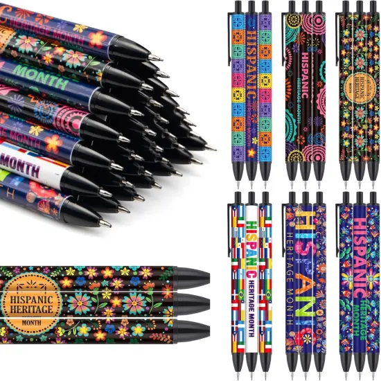 Hispanic Heritage Month Mechanical Pencils (Black) {1}