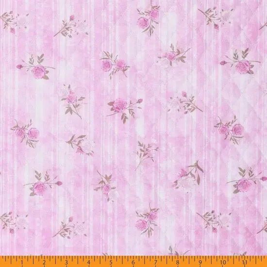 Mook Fabrics Double Faced Quilted Cotton Fabric [43 in. Wide] - By The Yard Floral Dot {2}