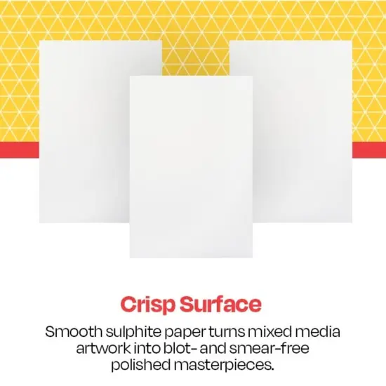 School Smart Bristol Board, 22-1/2 x 28-1/2 Inches, 100 lb. Basis Weight, White, Pack of 100 {3}