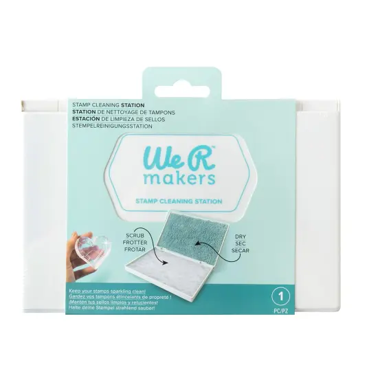 We R Stamping Cleaning Pad-Bristle Pad & Microfiber Pad {1}