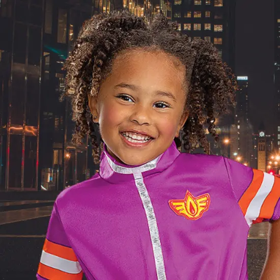 Toddler Classic Disney's Firebuds Violet Costume Perfect for Halloween {3}