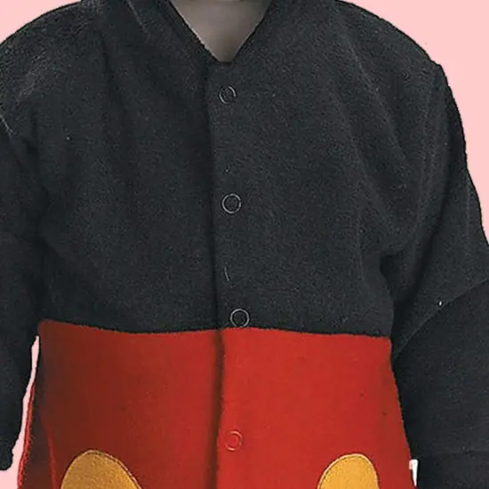 Mickey Mouse Infant Costume Bodysuit with Hood Snap Closure {4}