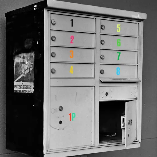 18 Sheets Letter Number Stickers {5}