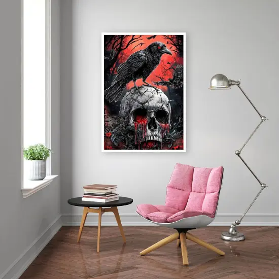 Helloween Crow Diamond Painting Kits for Adults {4}