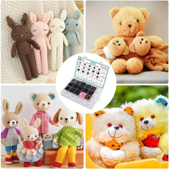 820pcs Safety Eyes for Amigurumi {4}