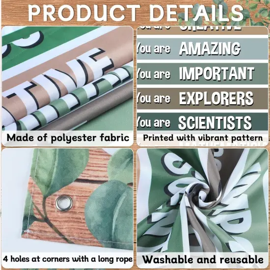 When You Enter This Classroom Door Cover Affirmation Classroom Door Decor {3}