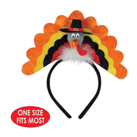 Turkey Headband - One Size Fits Most {5}