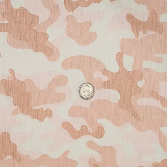 1 Yard Soft Peach Crinkle Rayon Woven Fabric 50/52 Inch Wide 100 Percent Rayon {1}