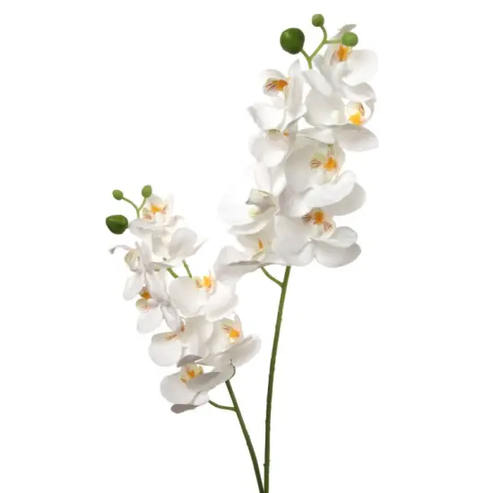 22" Phalaenopsis Orchid Spray X2 w/ 16 Silk Flowers- 3 PACK {1}