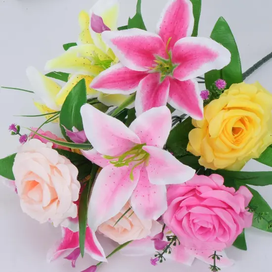 2 Packs Summer Bushes Artificial Flowers {2}