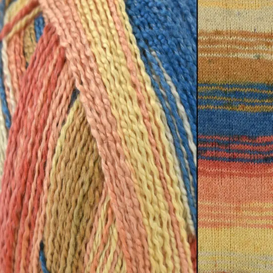 Bamboo Pop Sock by Universal Yarn - Fine Bamboo blend - 42 Colors 504 corals {1}