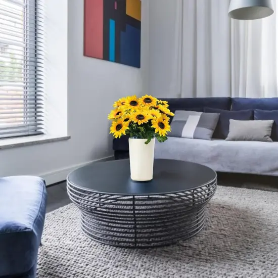 28Pcs Sunflowers Artificial Flowers Bulk Summer Decor Centerpiece {5}