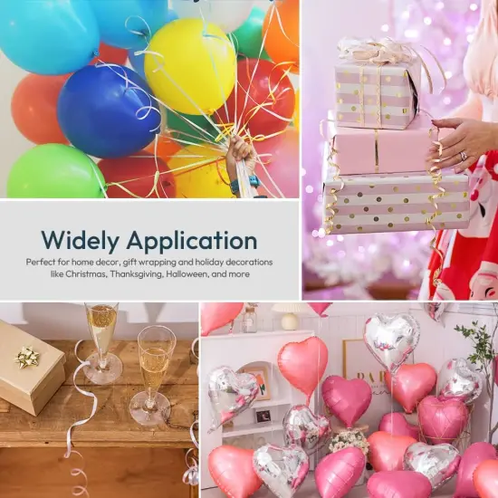 Premium Yellow Curling Ribbon, 1/5" Wide x 500 Yards Christmas Curling Ribbons {3}