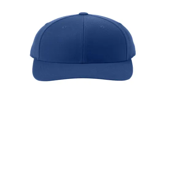 Sport-Tek&reg; Curve Bill Snapback Cap True Royal {1}