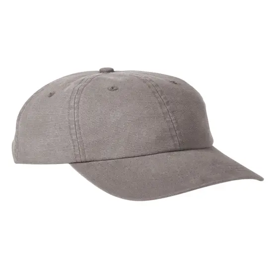Big Accessories&reg; Heavy Washed Canvas Cap DARK GRAY {1}