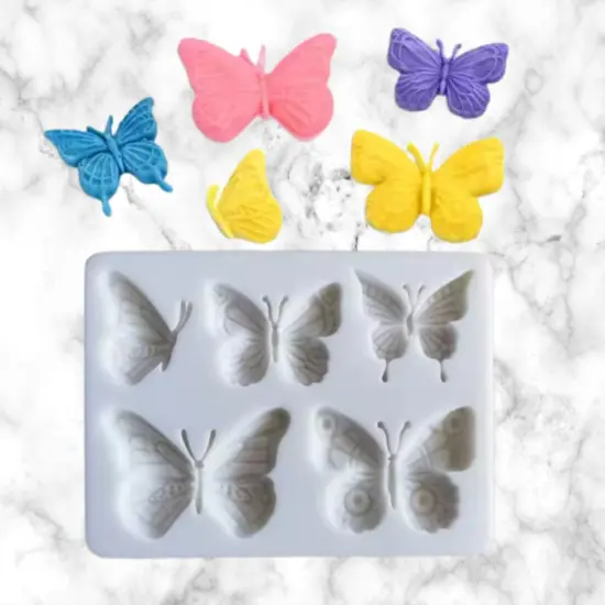 Lexie Butterflies Silicone Mold {6}