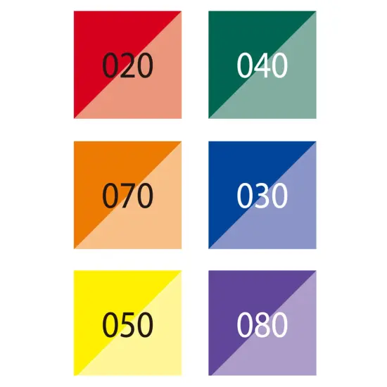 Brushables Dual-Tip Markers - 6 Color Set Vivid {3}