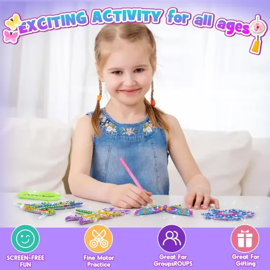 Summer Arts and Crafts for Kids Ages 8-12,Diamond Painting Kits for Kids Adults,Creative Art Activity Birthday Gifts for 6 7 8 9,10-12 Year Old,Easter Gifts for Teens,Adults {2}