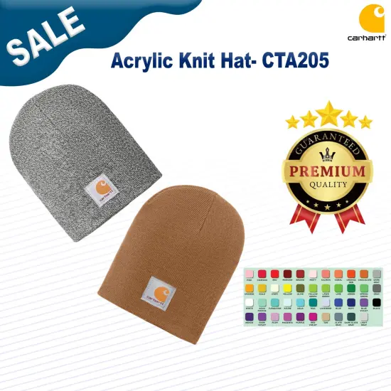 Carhartt&reg; Acrylic Knit Hat Black {2}