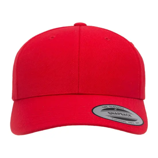 YP Classics&reg; Curved Visor Snapback Cap HEATHER {7}