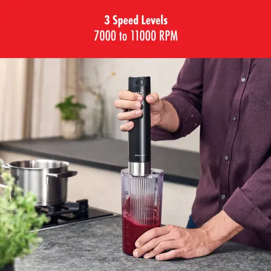 ZWILLING Xtend Cordless Hand Blender and Accessory 4-pc Set (Battery Not Included) {4}
