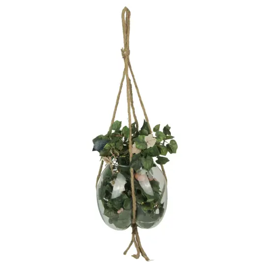 Versatile Hanging Molten Glass Planters &ndash; Elegant Home Decor {5}