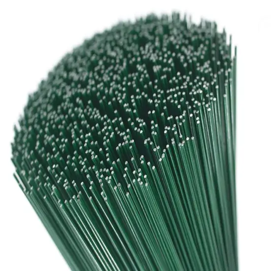 200 Pcs 22 Gauge Floral Stem Wire,16 Inch Dark Green Floral Wire,Artificial Flower Arrangements Florist Flower Wire Stems for Crafts,Bouquet Stem Wrapping,Wreath Making Supplies {2}