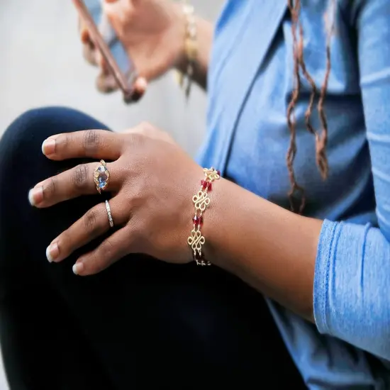 Deluxe Jig Kit - 5x4 Inch Aluminum Wire Bender Jig with 30 Adjustable Pegs, 6 Patterns Included, Perfect Jewelry Making Tools for Wire Wrapping Kit and Craft Creation {4}