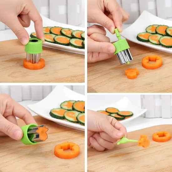 Cookie Cutters Mini Vegetable & Fruit Shape 35 Pack {2}