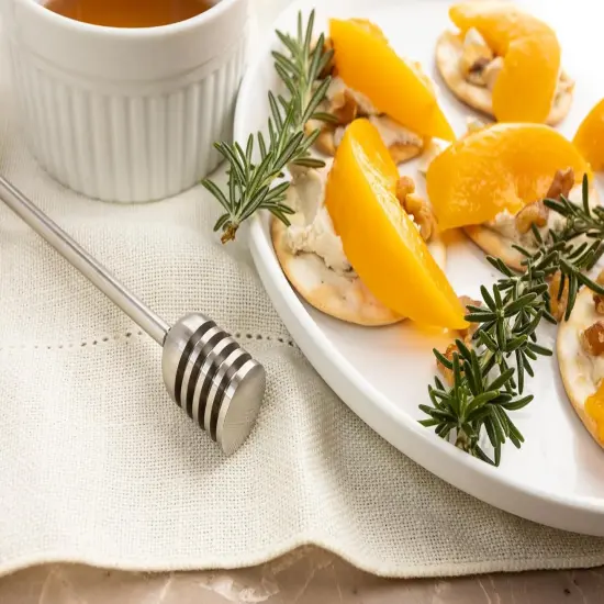 Honey Dipper, Stainless Steel Honey Stirring Stick, 6.5" {2}