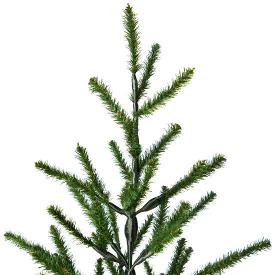 Northlight Full Alpine Coral Artificial Christmas Tree - 5' - Unlit Green {5}